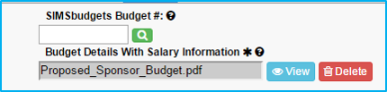 A screenshot of Penn State College of Medicine's IAF tool shows the Budget Details with Salary Information upload field filled in with a sample filename.
